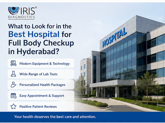 best hospital for health checkup in hyderabad