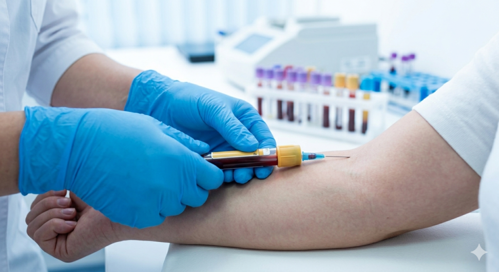 blood test lab in Tolichowki