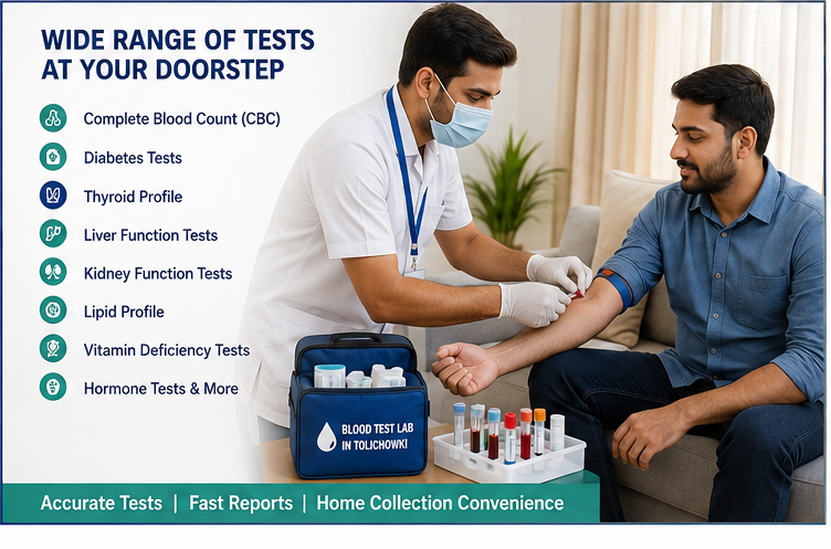 blood test lab in Tolichowki