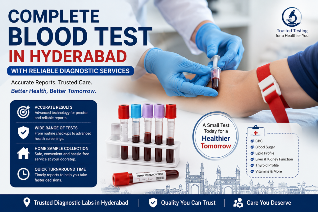 Complete Blood Test in Hyderabad