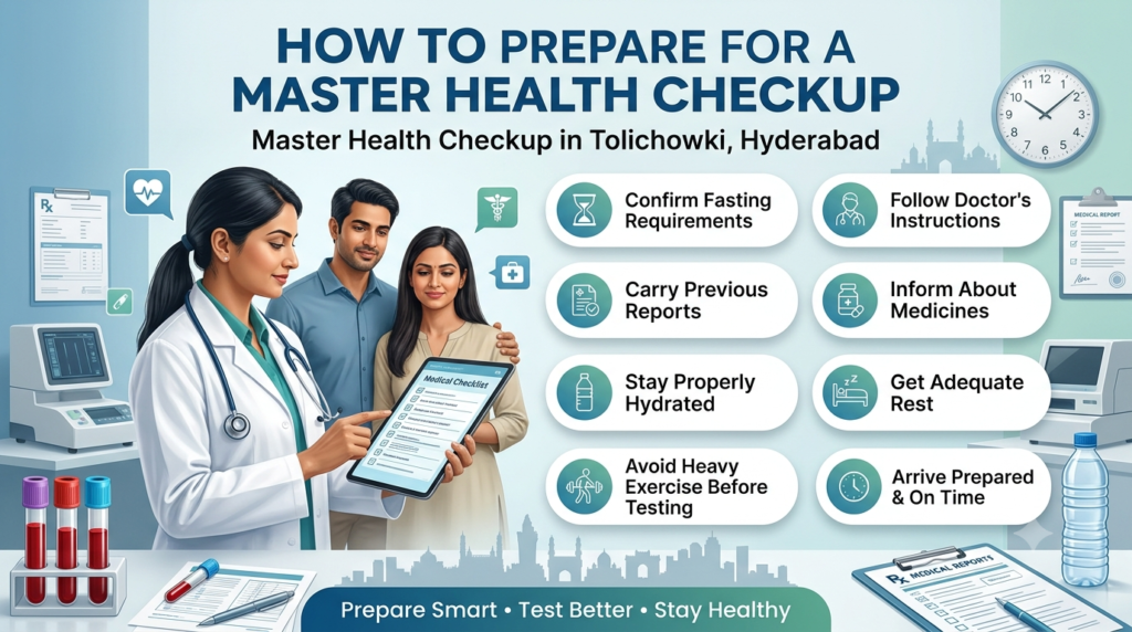 Master Health Checkup in Tolichowki, Hyderabad